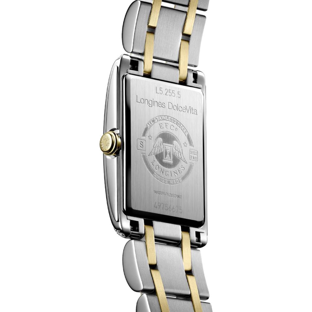 Longines Dolcevita Two-Tone 20.80 X 32mm Quartz Watch