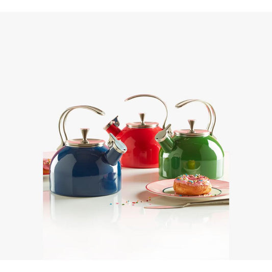Kate Spade Make It Pop Metal Kettle
