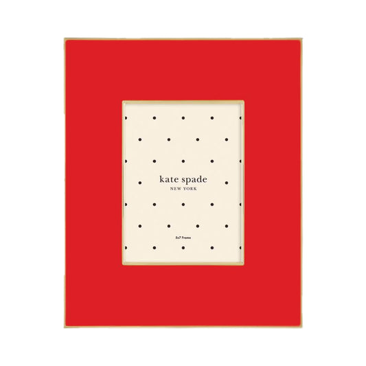 Kate Spade Make It Pop 5X7 Frame - Red