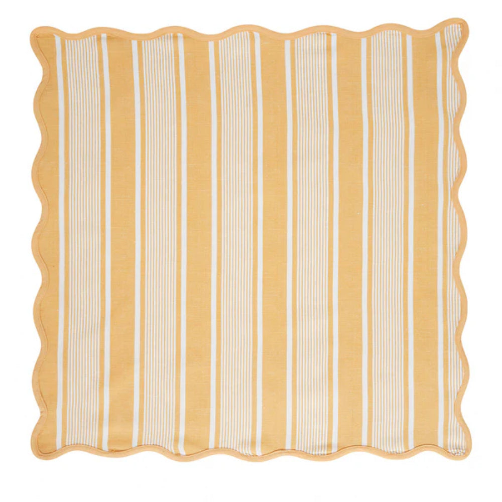 Juliska Cabana Stripe Napkin Set of 4- Sunshine