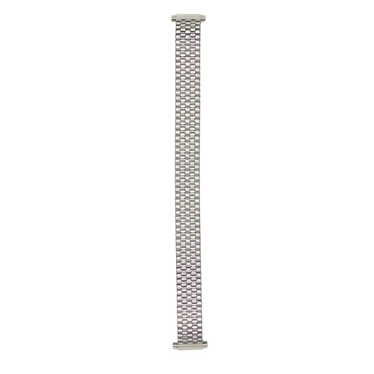 Shiny Finish Stainless Steel Expansion Watch Band - 11mm Width