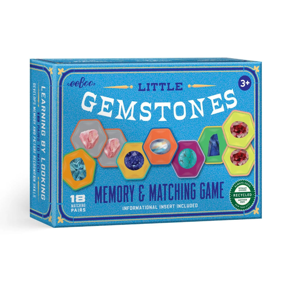Eeboo Gemstones Little Matching Game