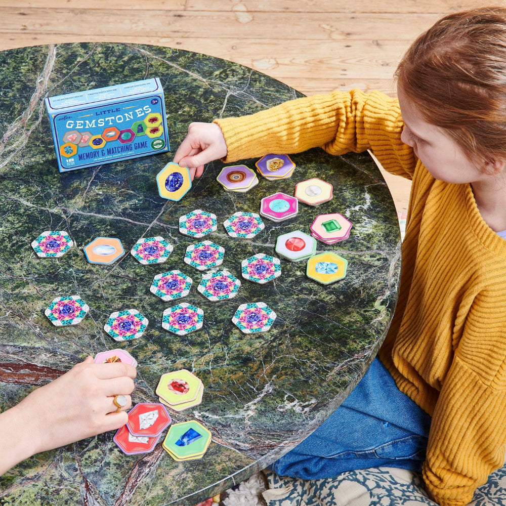Eeboo Gemstones Little Matching Game