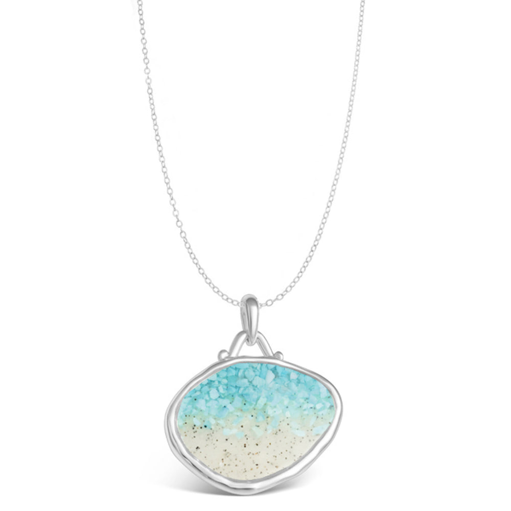 Dune Lagoon Necklace - Turquoise Gradient