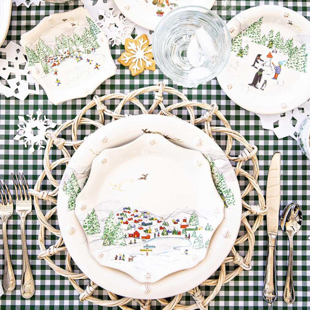 Juliska Provence Rattan Single Placemat- Whitewash