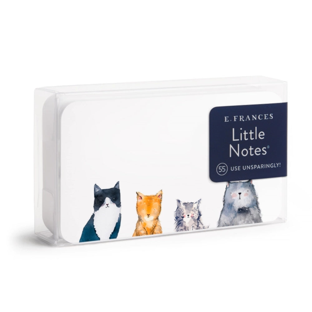 Pack of E. Frances Paper Cat's Meow Little Notes on a white backround.
