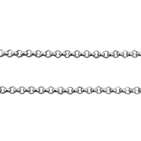 Smyth Jewelers Linked 2.2mm Rolo Chain Welded Bracelet