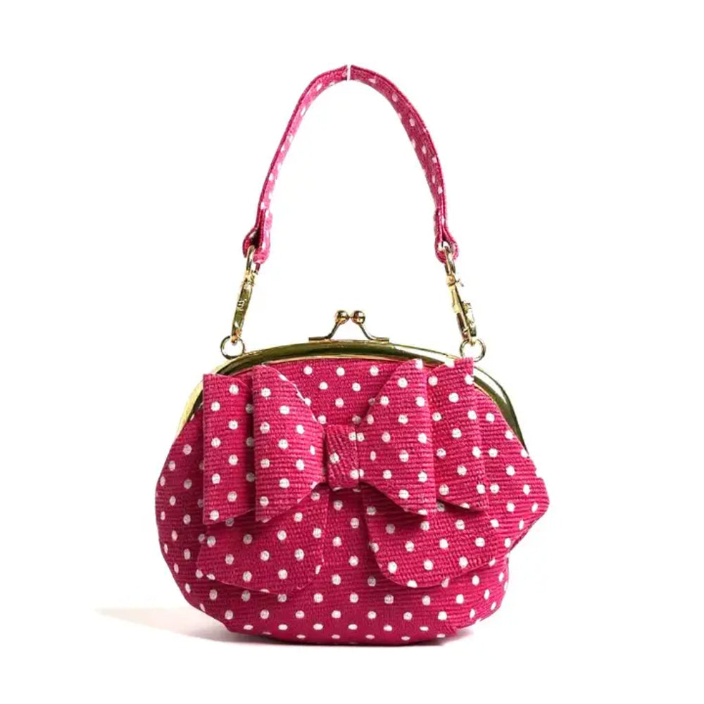 Carrying Kind Limited Release Hadley: Pink Dot Canvas