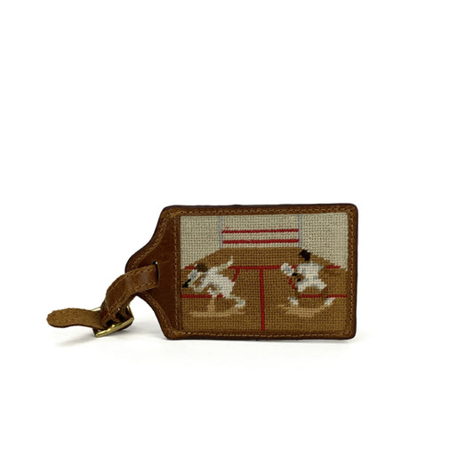 Smathers & Branson Squash Court Scene Luggage Tag