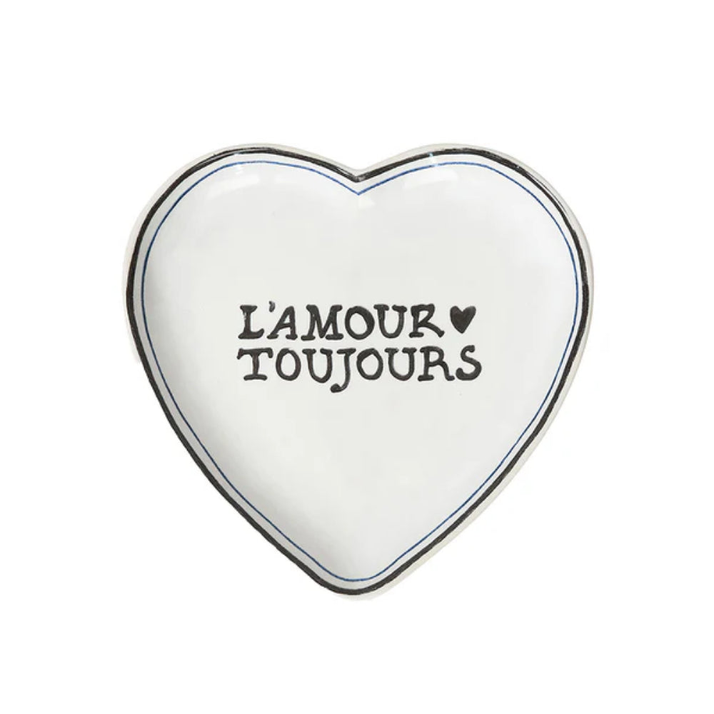 Juliska L'Amour Toujours 7" Heart Tray