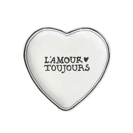 Juliska L'Amour Toujours 7" Heart Tray