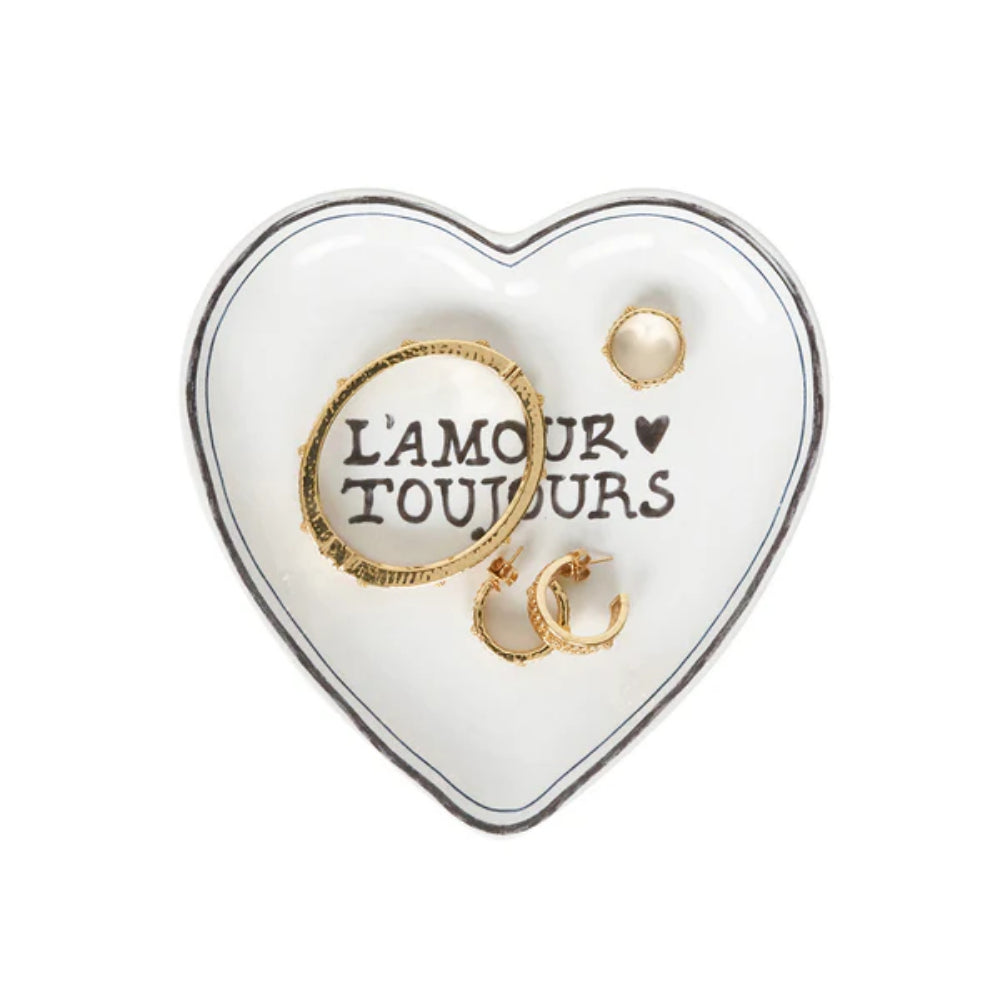 Juliska L'Amour Toujours 7" Heart Tray