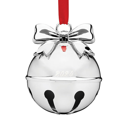 Lenox 2024 Jingle Bell Metal Ornament