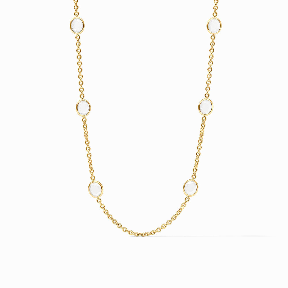Julie Vos Laguna Stone Station Necklace