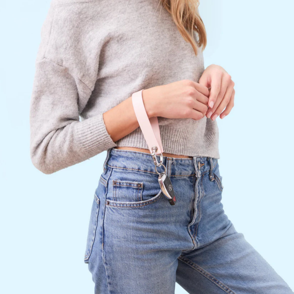 Oventure Leather Wristlet Keychain