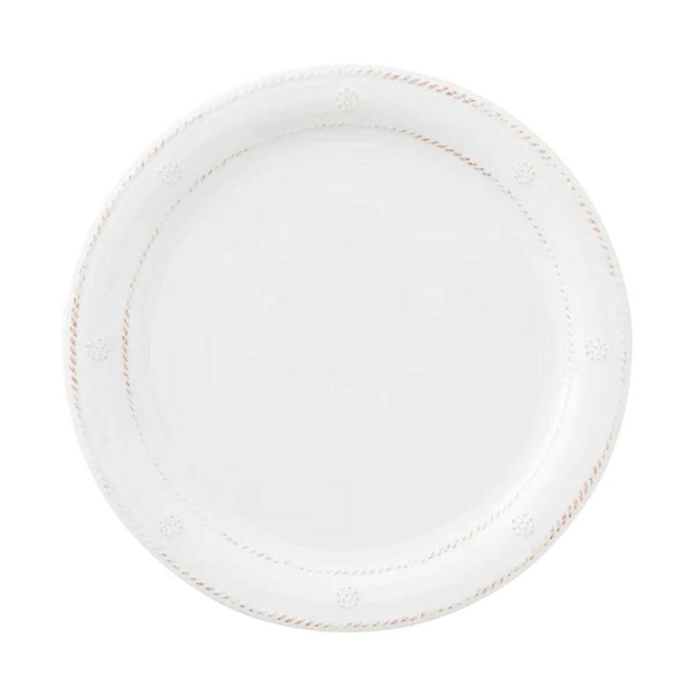 Juliska Berry & Thread Whitewash Melamine Dinner Plate