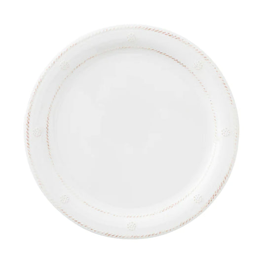Juliska Berry & Thread Whitewash Melamine Dinner Plate