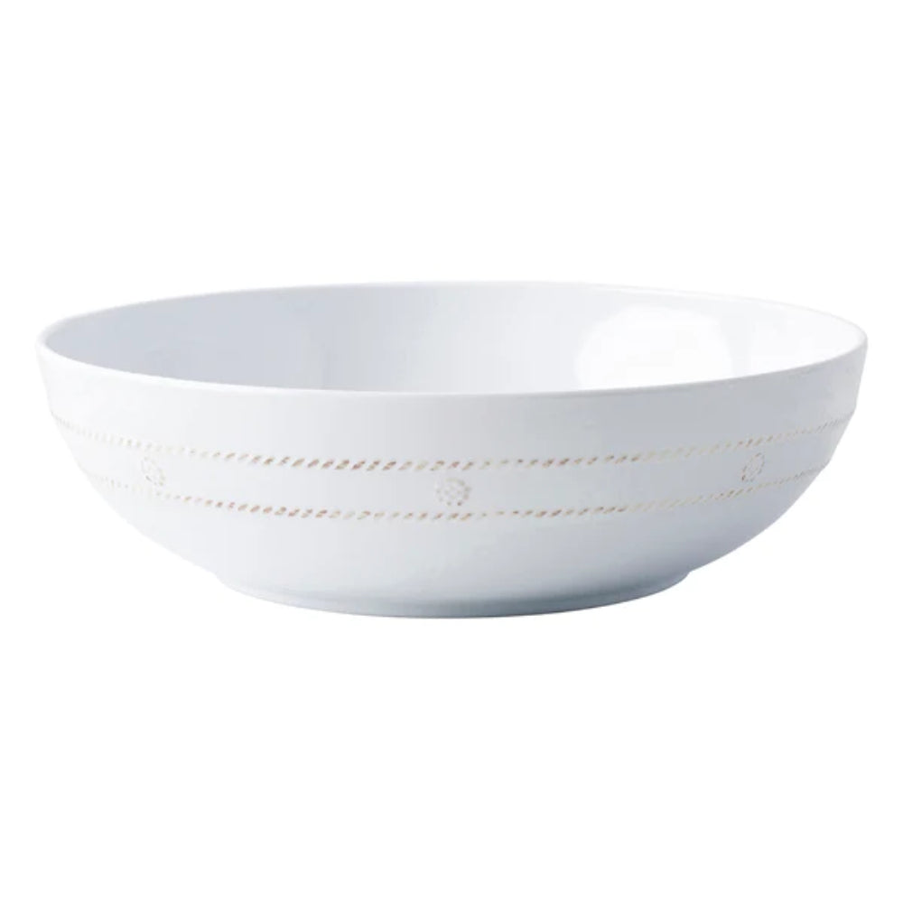 Juliska Berry & Thread Whitewash Melamine 12"  Bowl