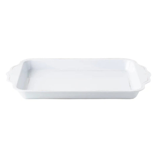 Juliska Berry & Thread Whitewash Melamine 24" Tray
