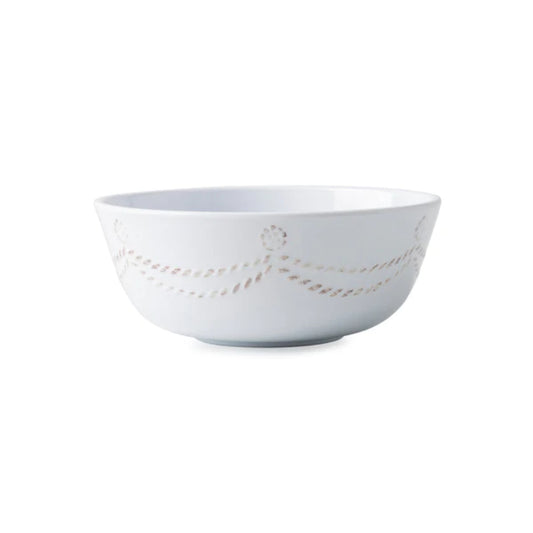 Juliska Berry & Thread Whitewash Melamine Cereal/Ice Cream Bowl