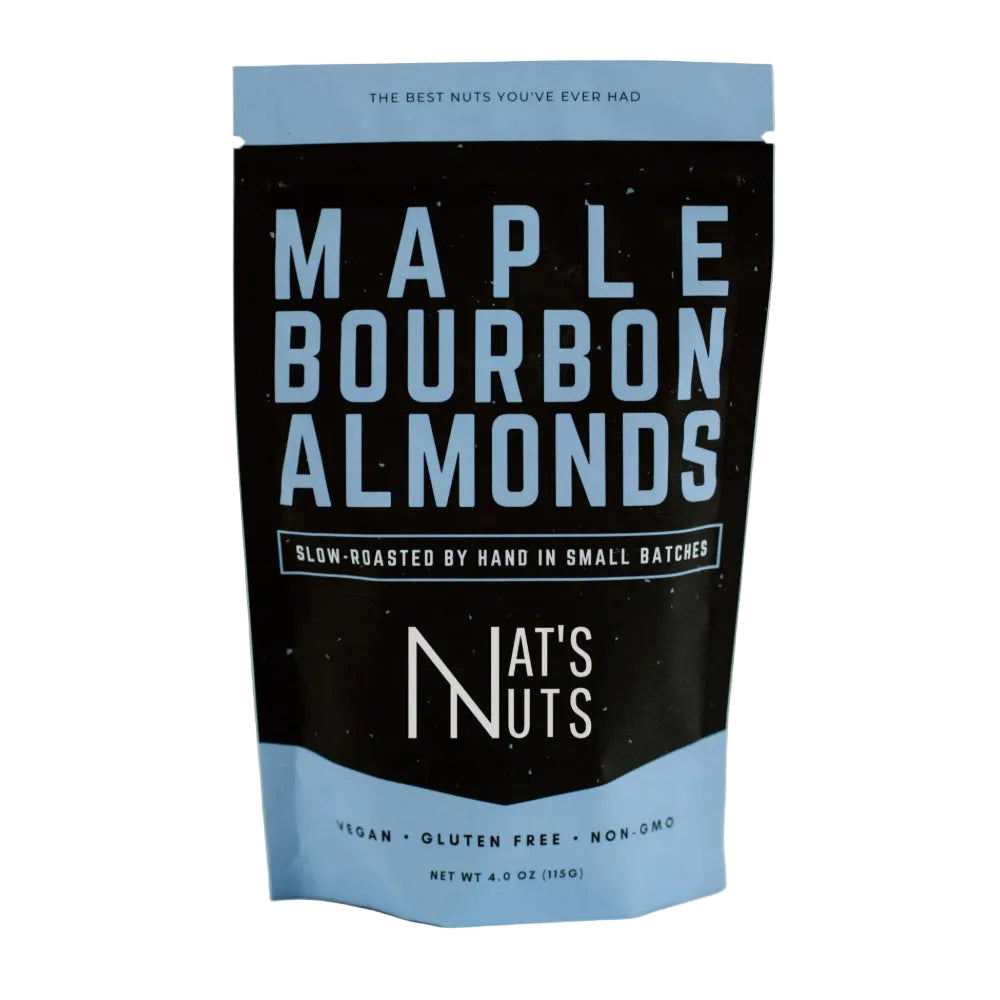 Nat's Nuts Maple Bourbon Almonds - 4oz