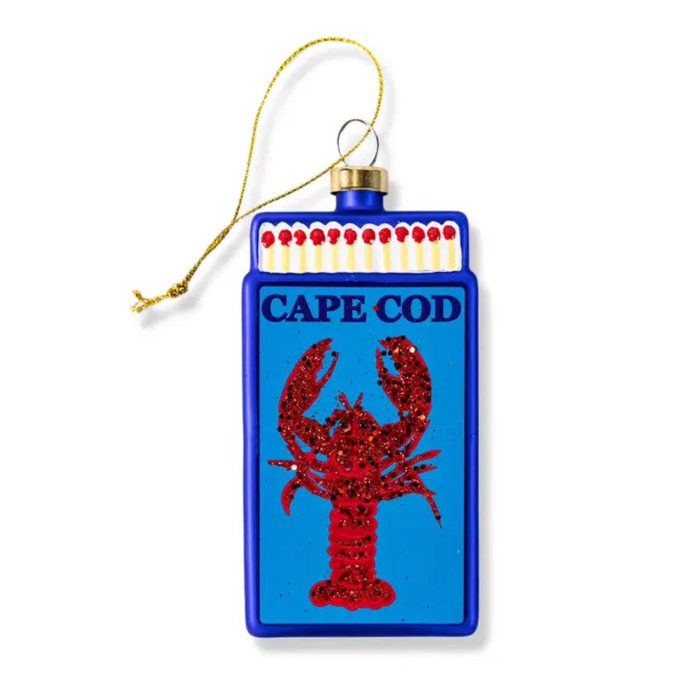 Furbish Studio Matchbook Ornament-Cape Cod