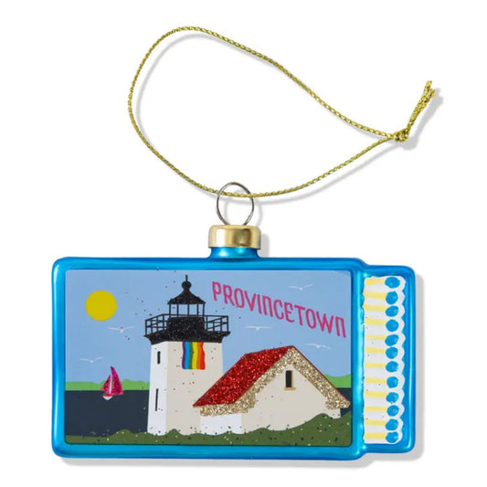 Furbish Studio Matchbook Ornament-Provincetown