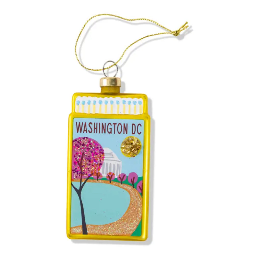 Furbish Studio Matchbook Ornament-Washington DC