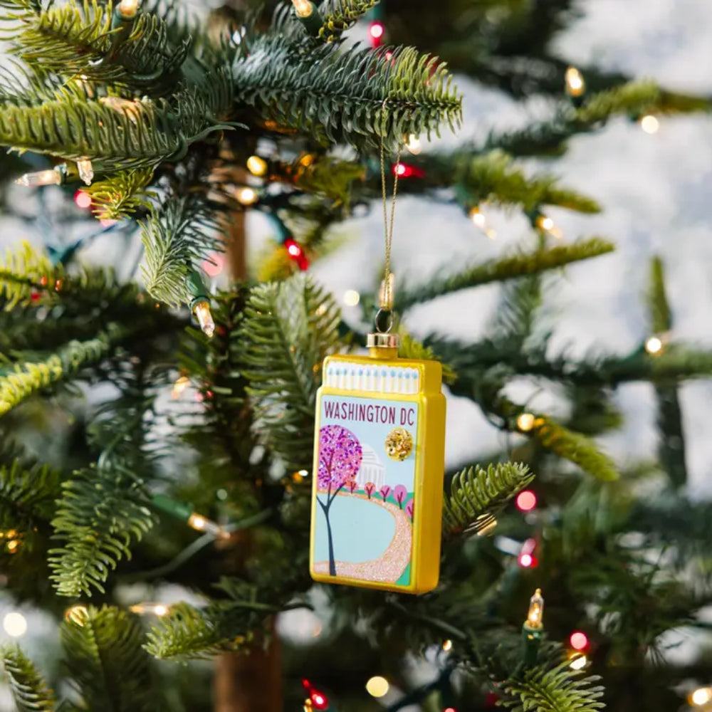 Furbish Studio Matchbook Ornament-Washington DC