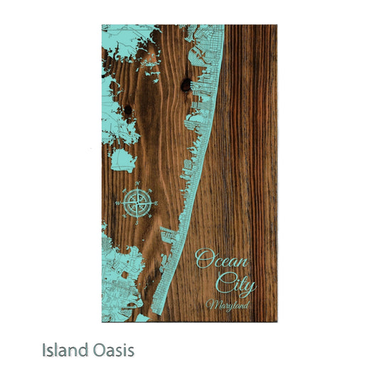 Fire & Pine Ocean City Maryland Mini Board 2024