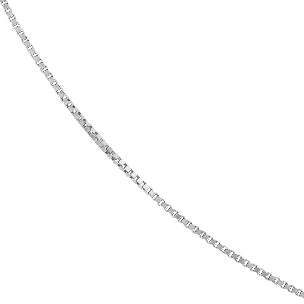 Sterling Silver Box Chain, 20-22 Inches
