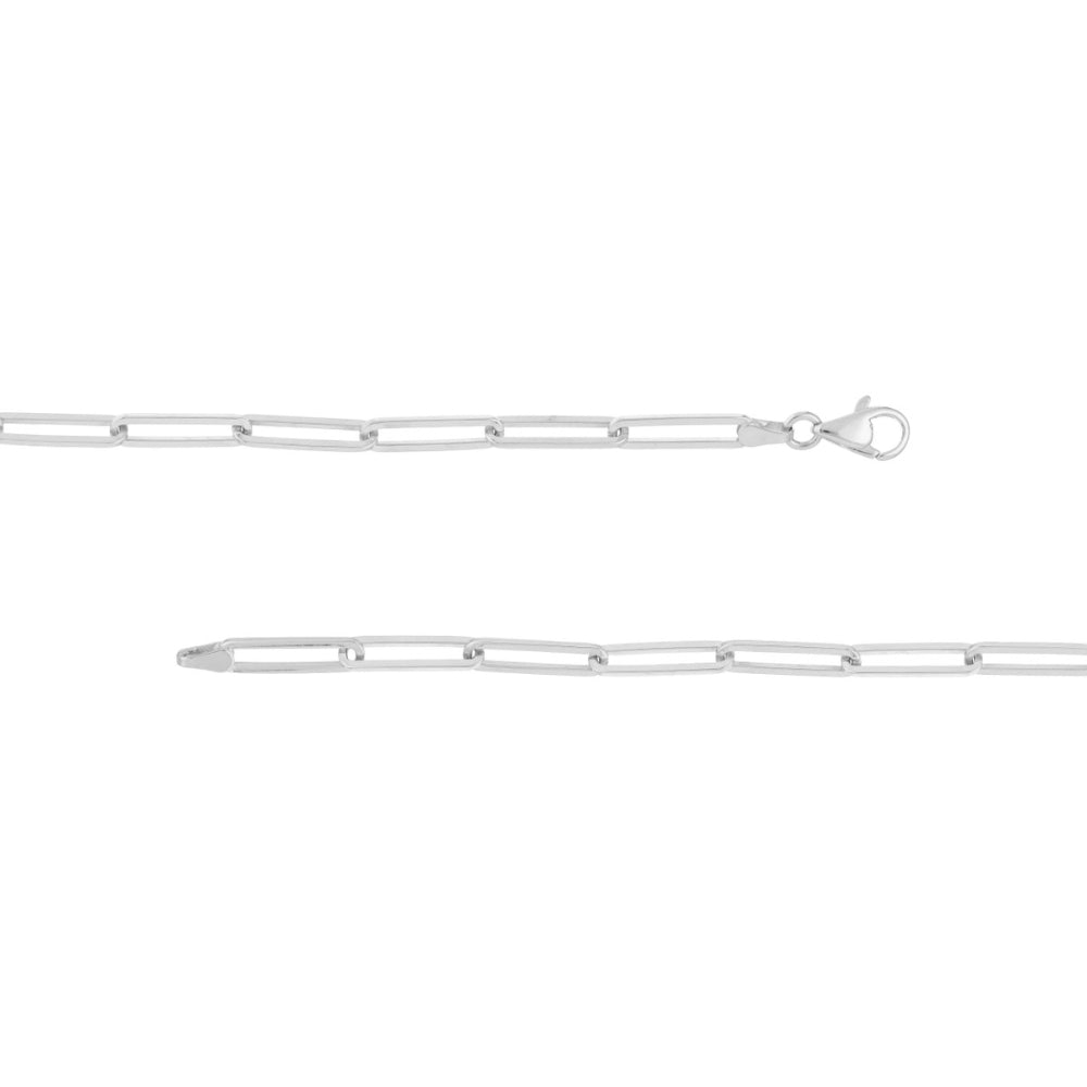 14k Gold Designer Long Link Chain, 20"