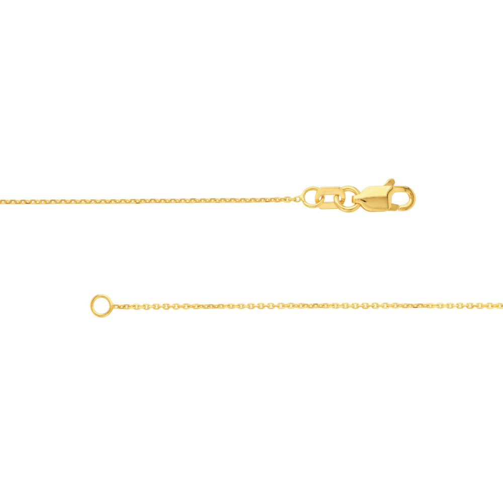 14k Gold Intertwined Circles Stations Necklace