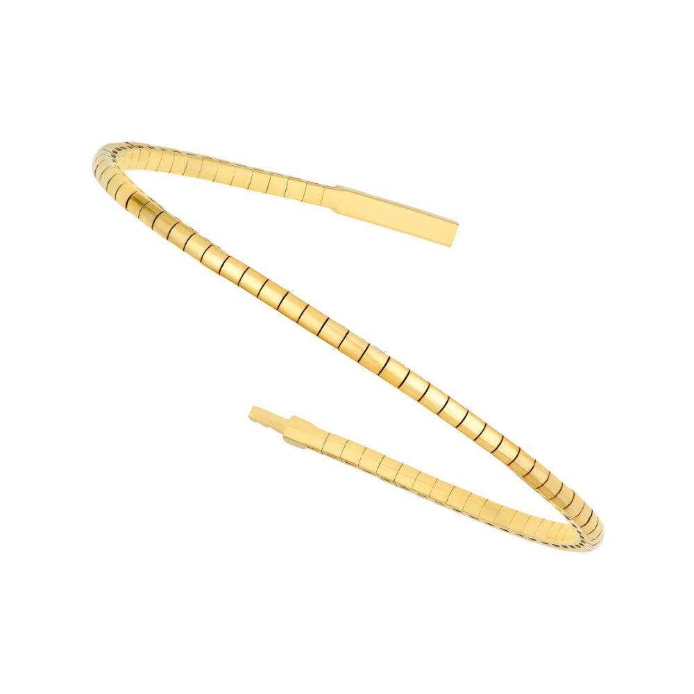 Round square link bracelet 