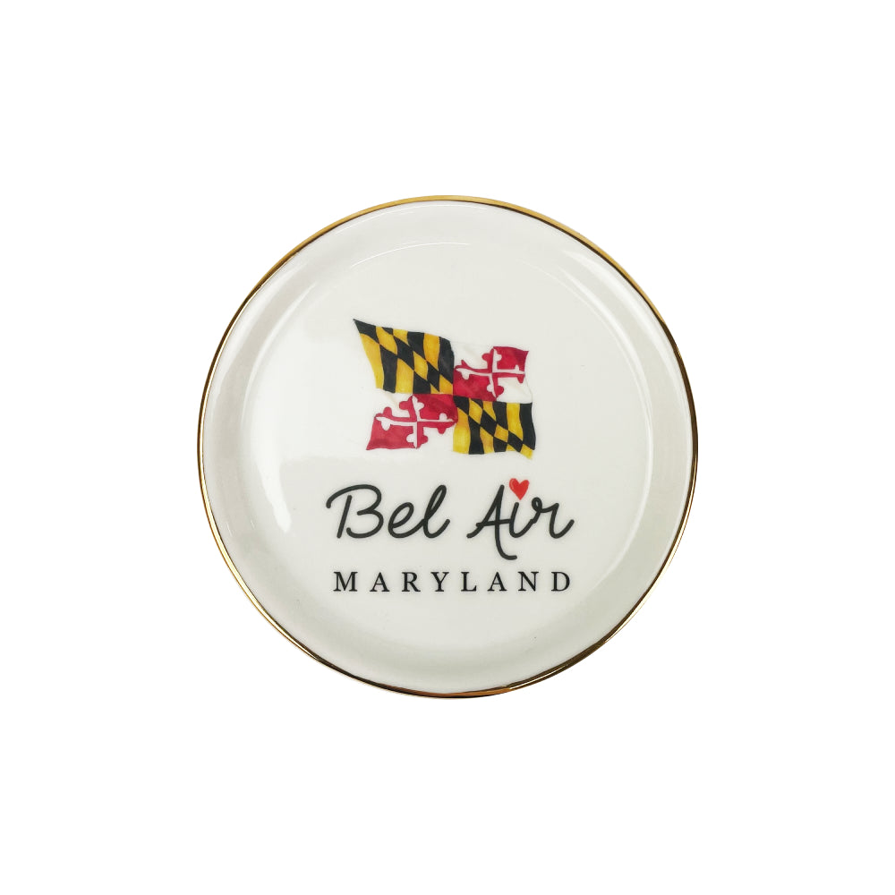 Dishique Bell Air Maryland Round Mini Ring Dish