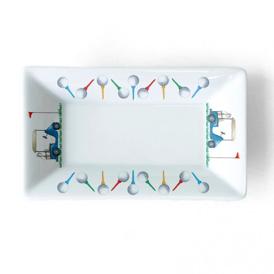 Dishique Golf Themed 6.25" Long Mini Dish