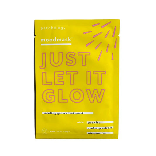 Patchology Moodmask Just Let It Glow Sheet Facial Mask-Single