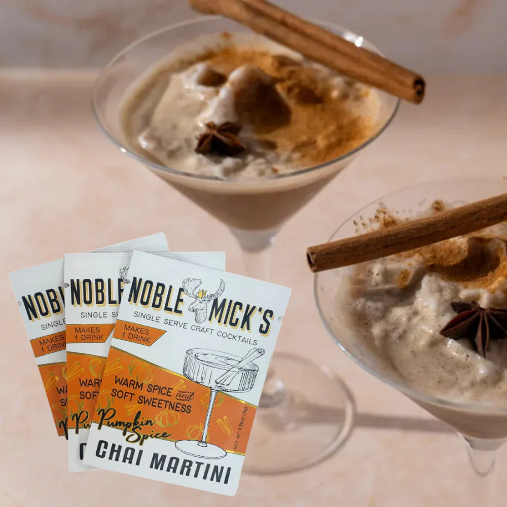 Noble Mick's Pumpkin Spice Chai Martini