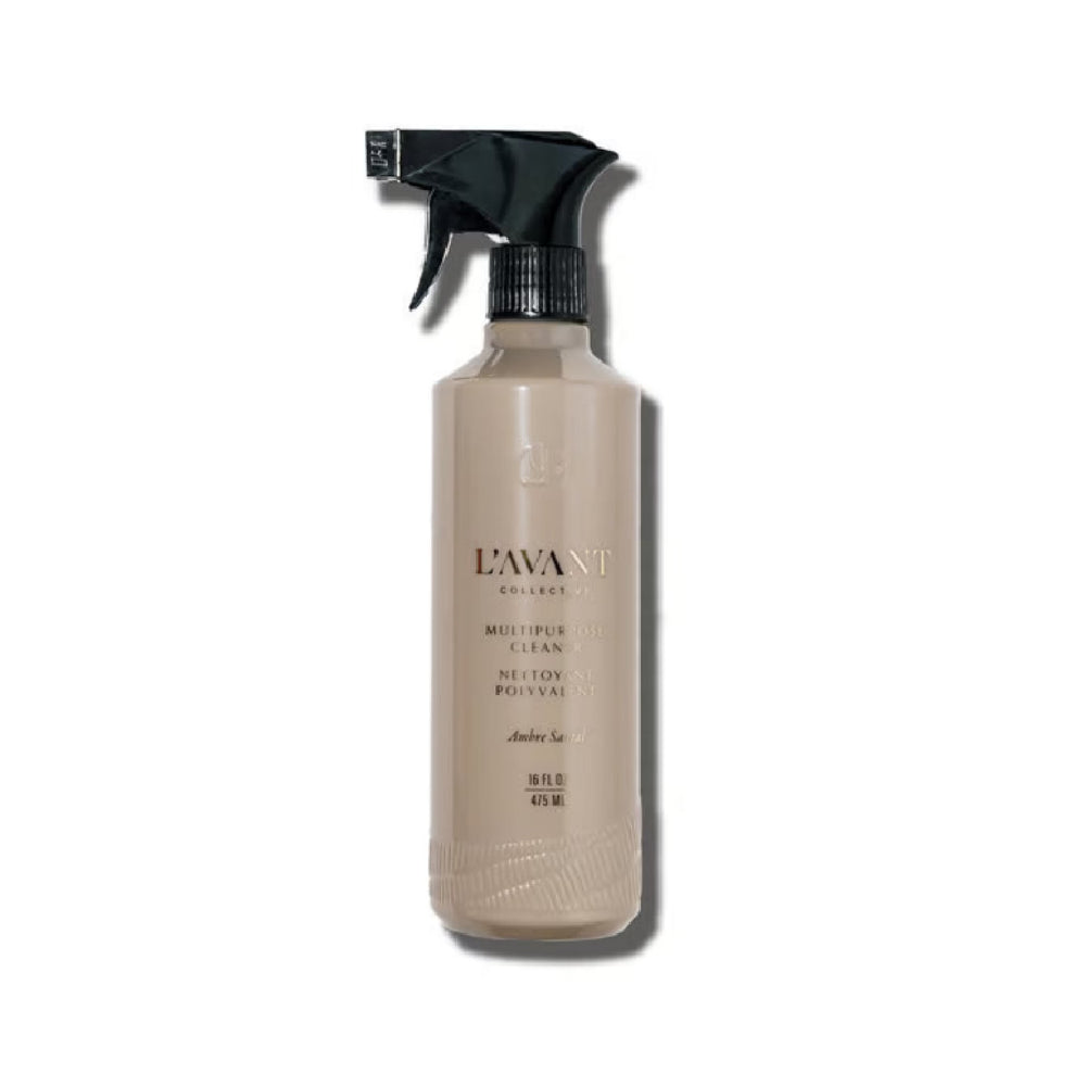 LAVANT Ambre Santal cleaner spray bottle on a white background.
