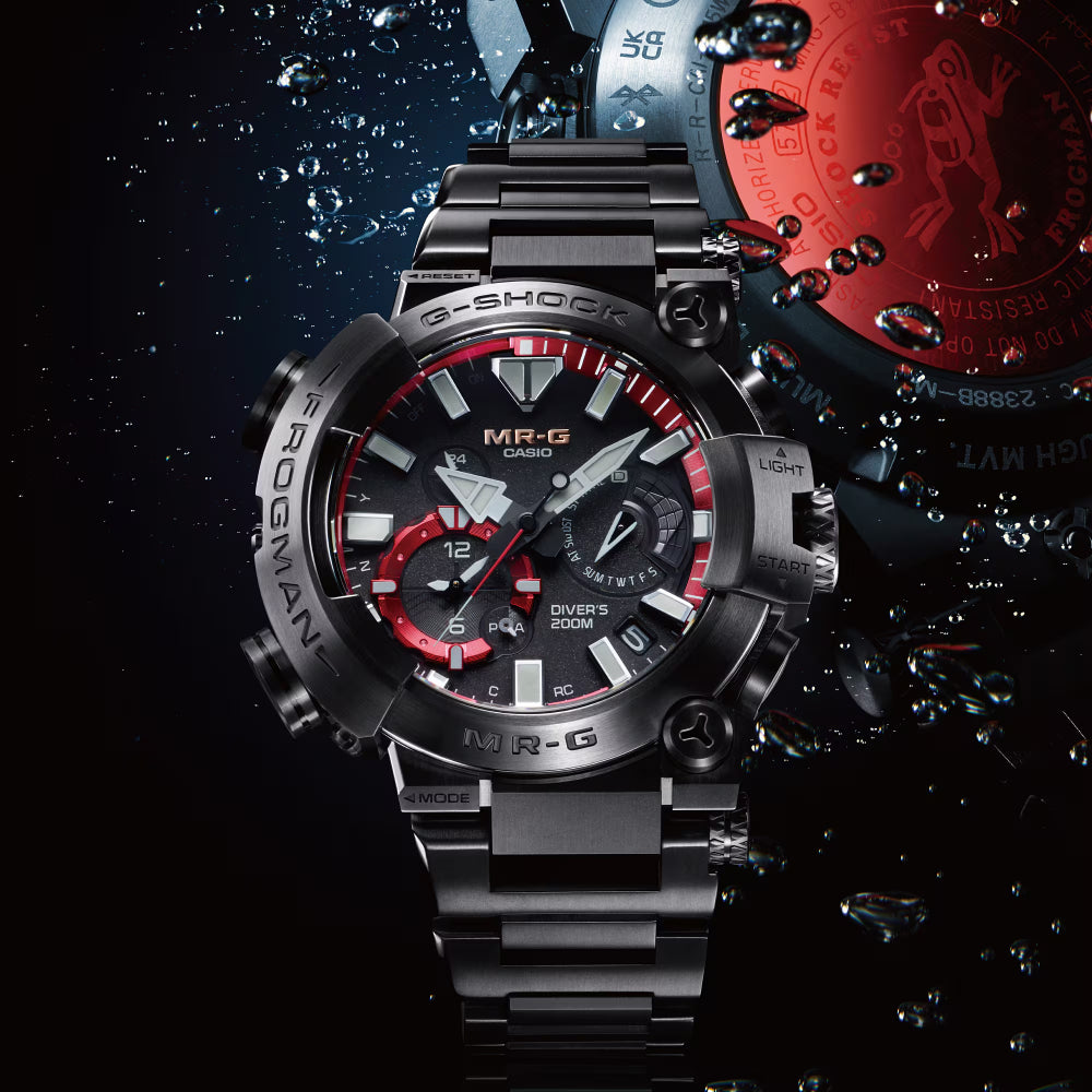 G-Shock MR-G Frogman Titanium Solar Diving Watch – Smyth Jewelers