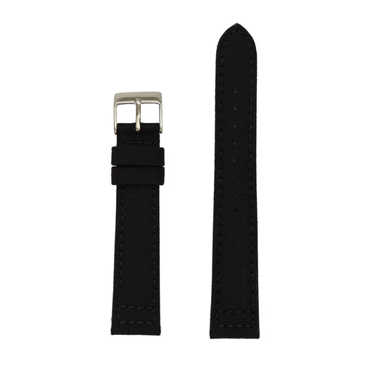 Genuine Cordura Watch Band - Black