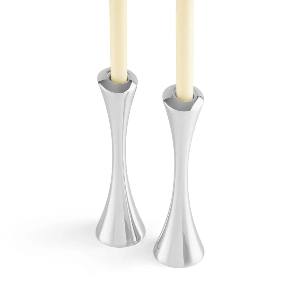 Nambé Aquila Candlesticks - Set of 2