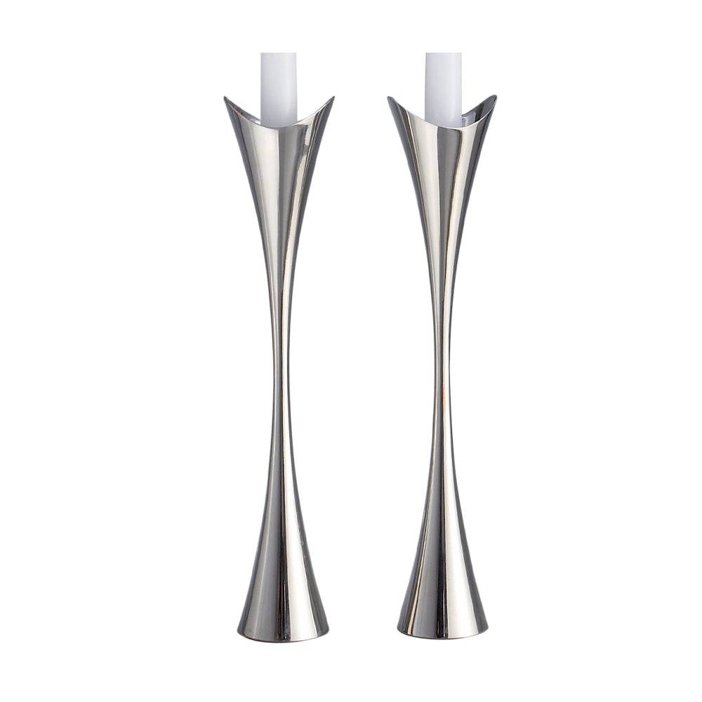Nambé Curve Candlesticks 11"
