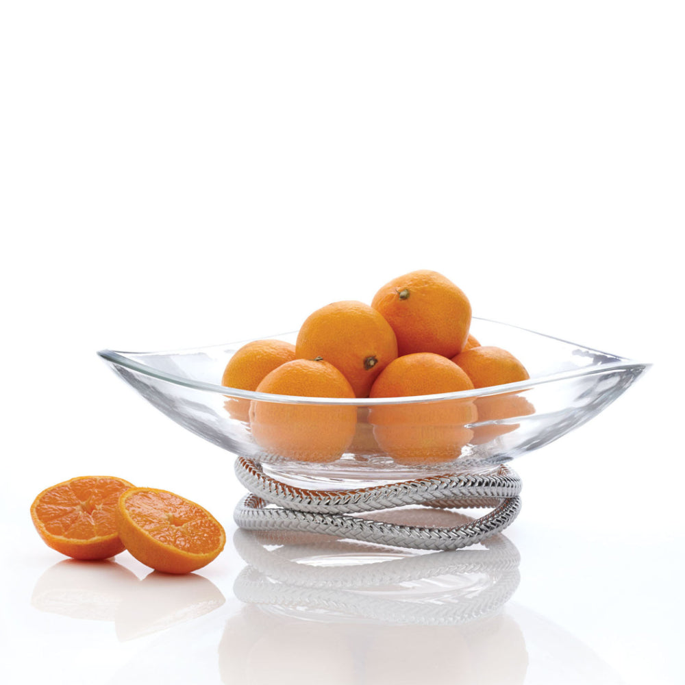 Nambe Braid Centerpiece Bowl