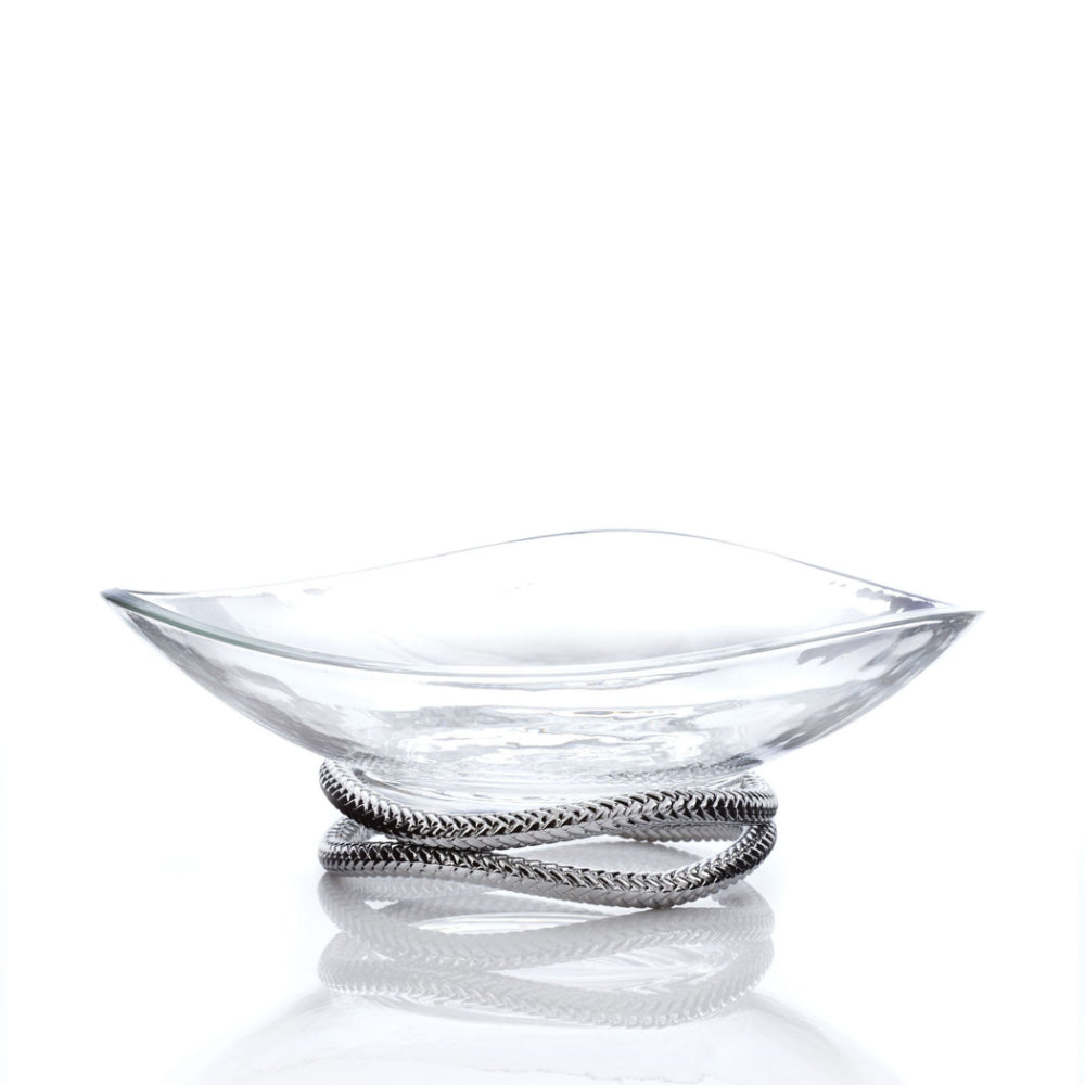 Nambe Braid Centerpiece Bowl