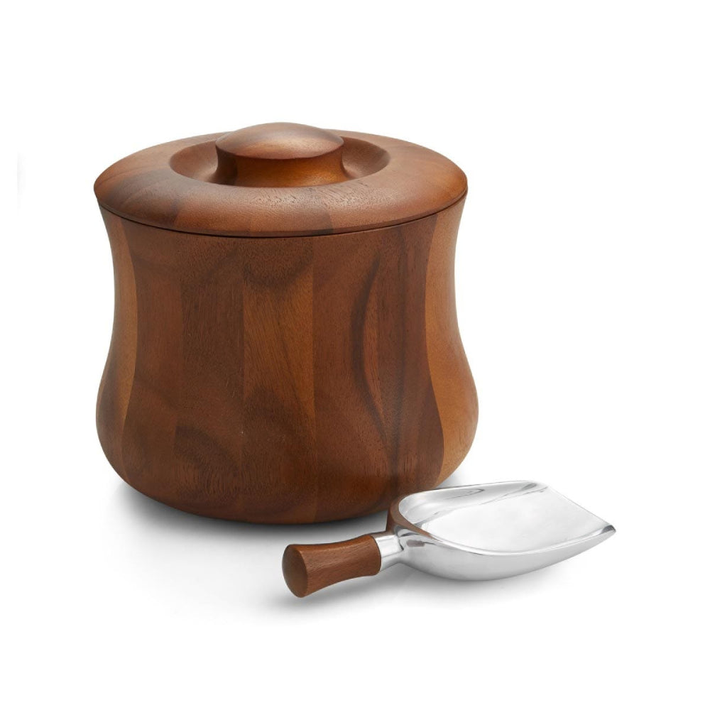 Nambé Nara Ice Bucket with Scoop