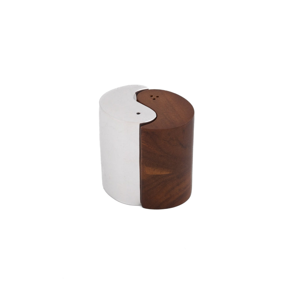 Nambe Yin Yang Salt & Pepper Shakers