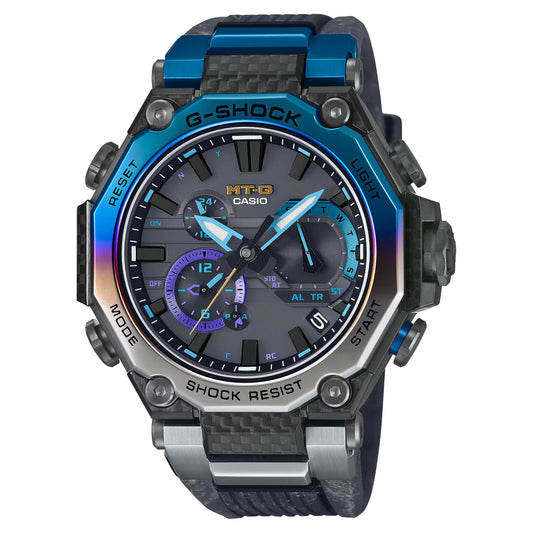 G Shock MTG-B2000 Series Solar Black Resin Watch