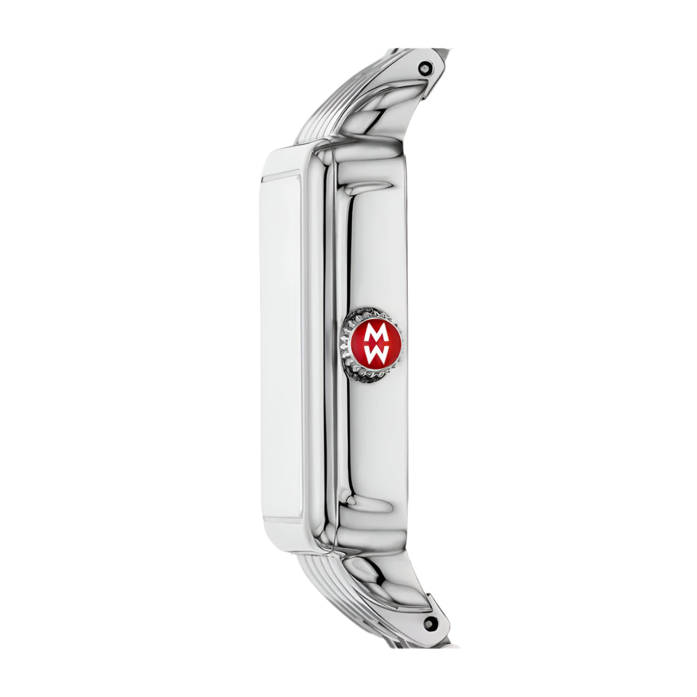 Michele Deco Park Stainless Steel Watch