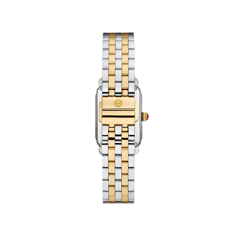 Michele Deco Park Two-Tone 18k Gold Plated Watch